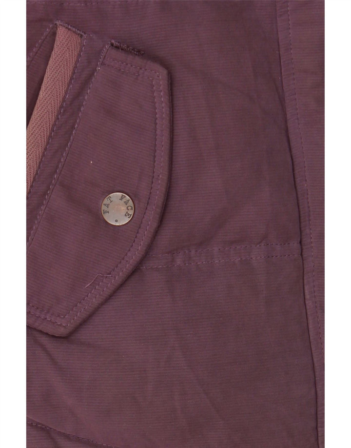 Gilet imbottito con cappuccio da donna Fat Face UK 8 piccolo poliestere viola
