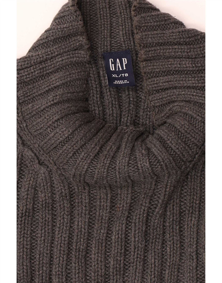 Maglione Gap da uomo con collo alto e collo alto grigio