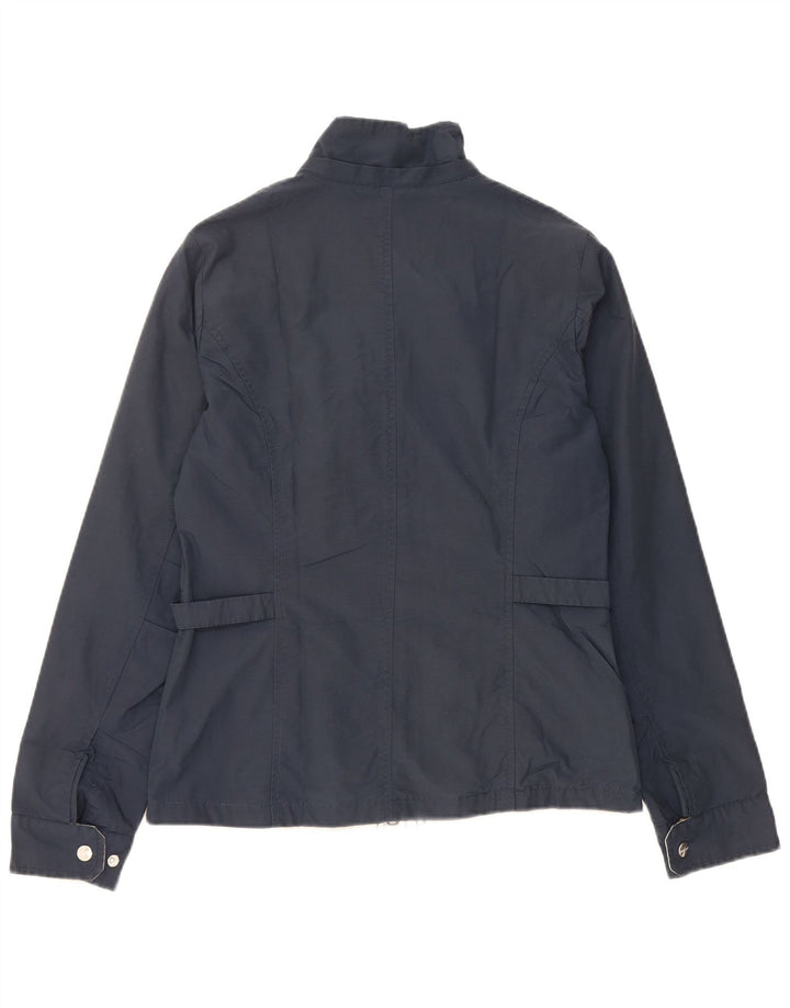 Giacca utility da donna Woolrich UK 14 Large in cotone blu navy