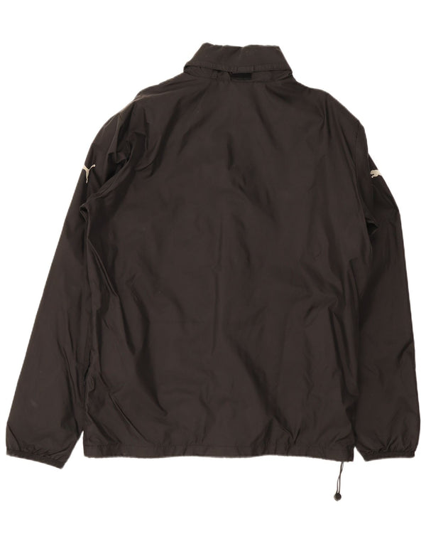 Giacca da tuta da uomo Puma Large in nylon nero