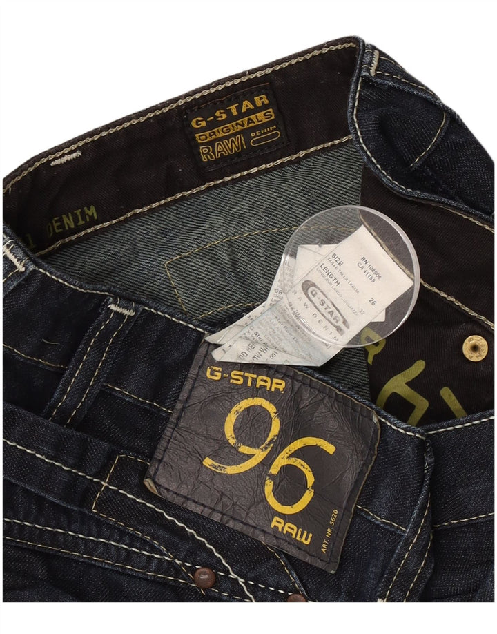 Jeans slim da donna G-Star W26 L32 cotone blu navy