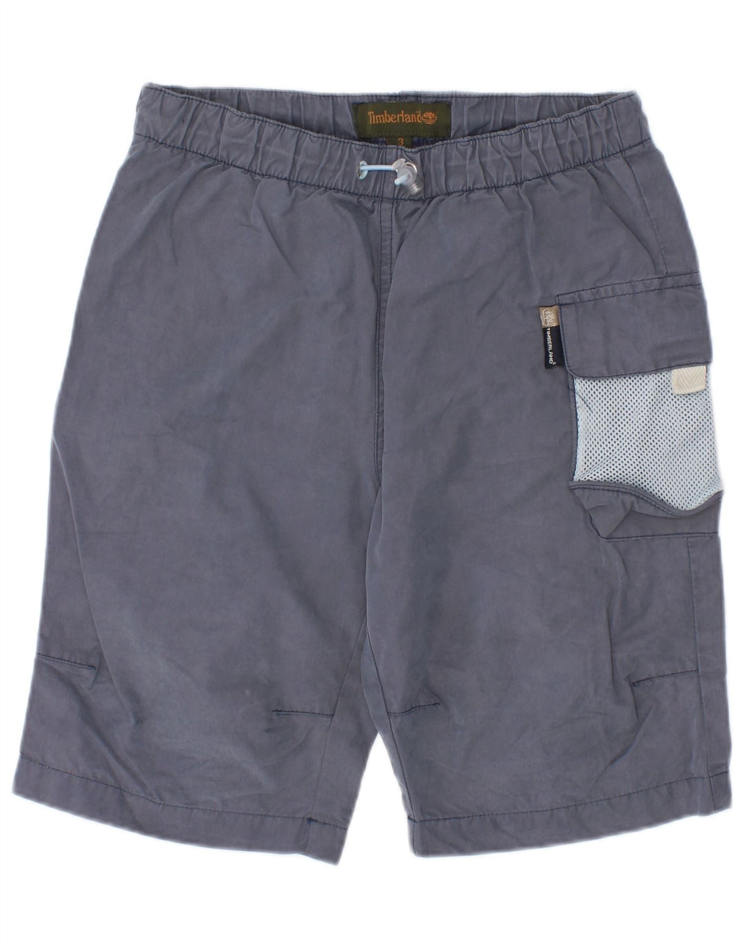 Pantaloncini cargo da ragazzo Timberland 2-3 anni W20 cotone blu navy