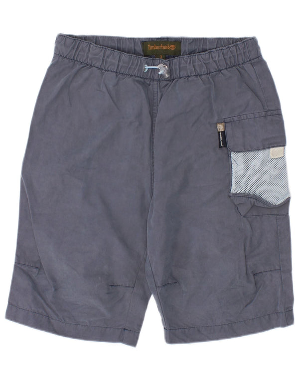 Pantaloncini cargo da ragazzo Timberland 2-3 anni W20 cotone blu navy