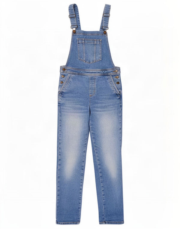 Boden Salopette da donna Slim Jeans UK 10 Small W32 L28 Cotone blu