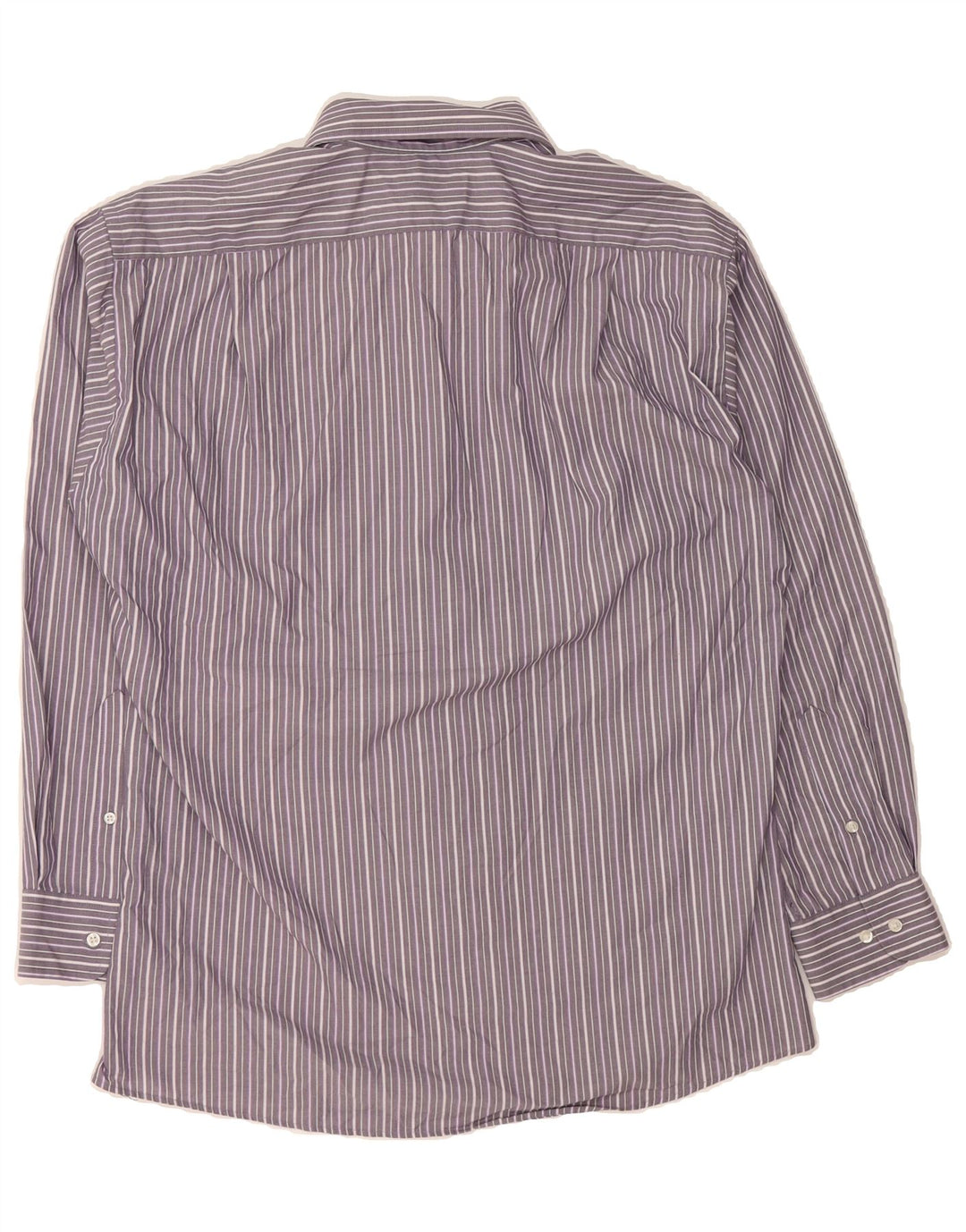 DOCKERS Mens Shirt Size 16 1/2 Large Purple Striped Cotton Vintage Dockers and Second-Hand Dockers from Messina Hembry 
