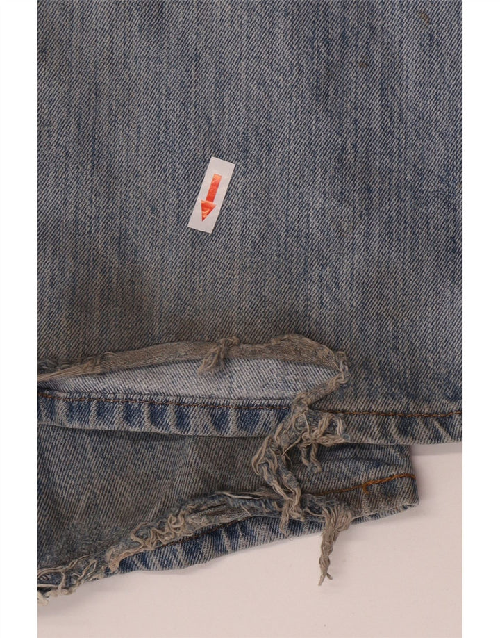 Jeans dritti da uomo Levi's W34 L32 in cotone blu