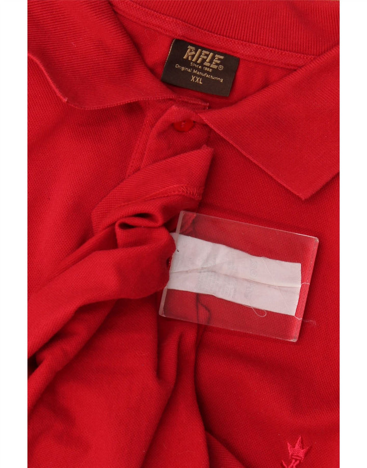 Polo da uomo Rifle 2XL Bordeaux