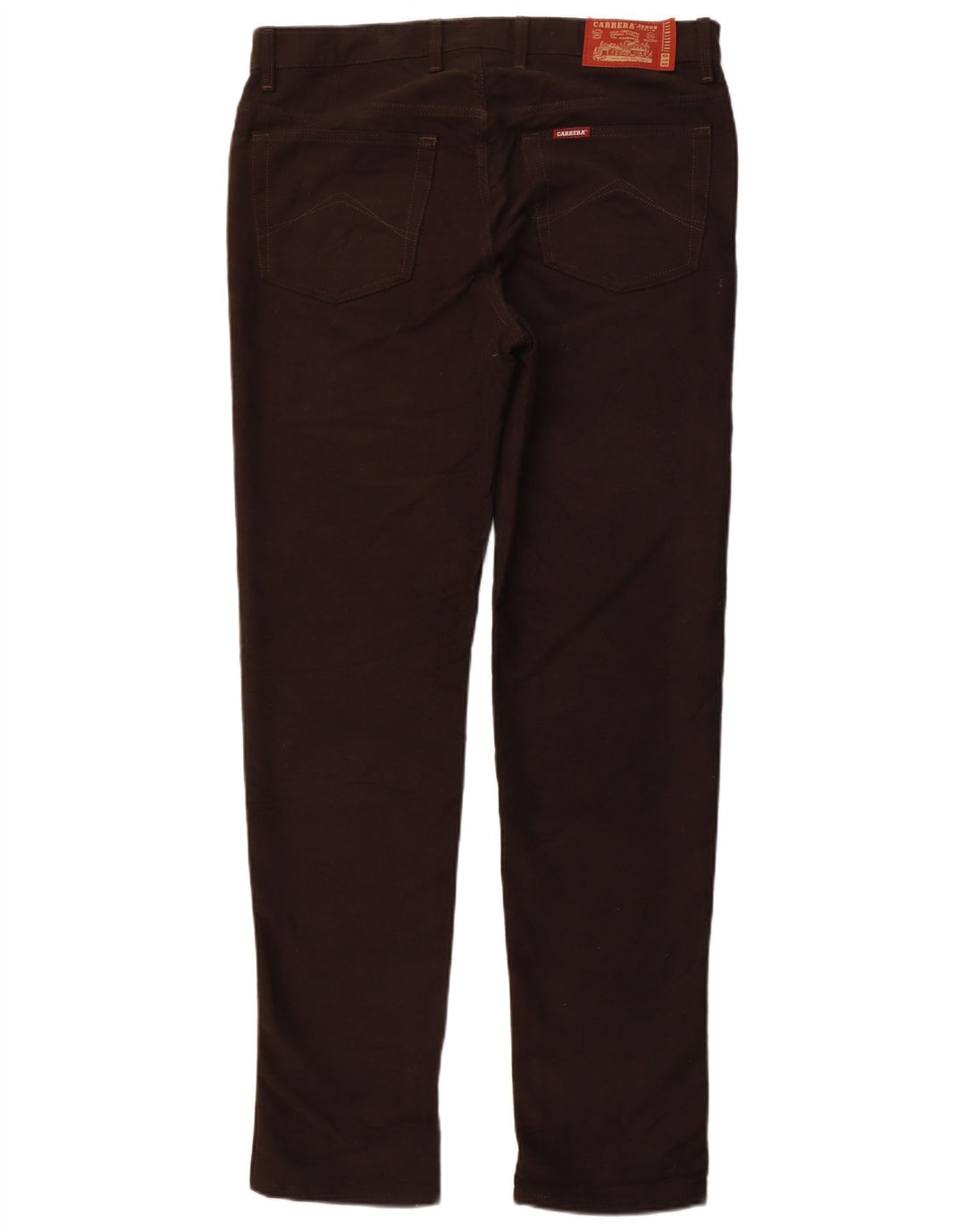 Pantaloni casual affusolati da donna CARRERA W36 L34 cotone marrone