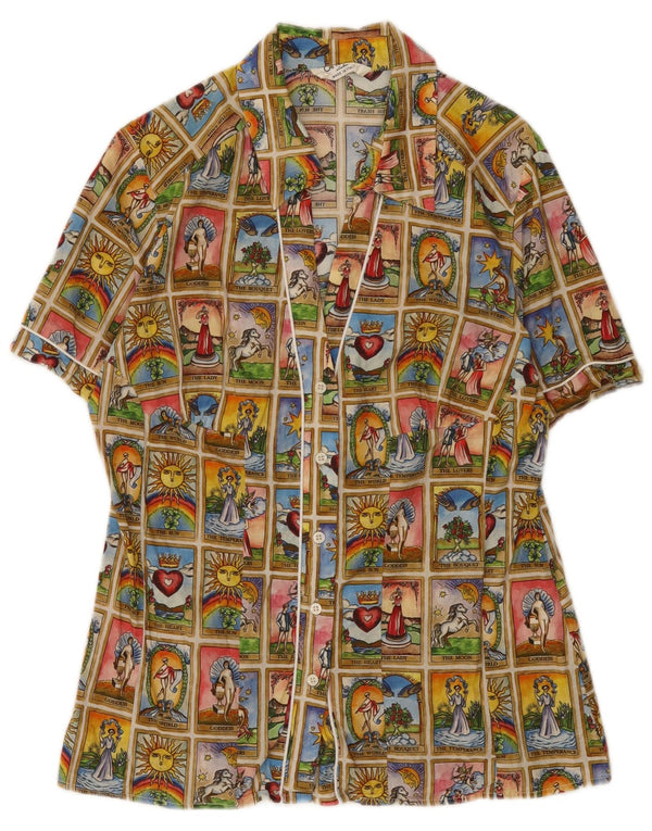 Camicia grafica da donna Camomilla UK 12 Patchwork medio multicolore