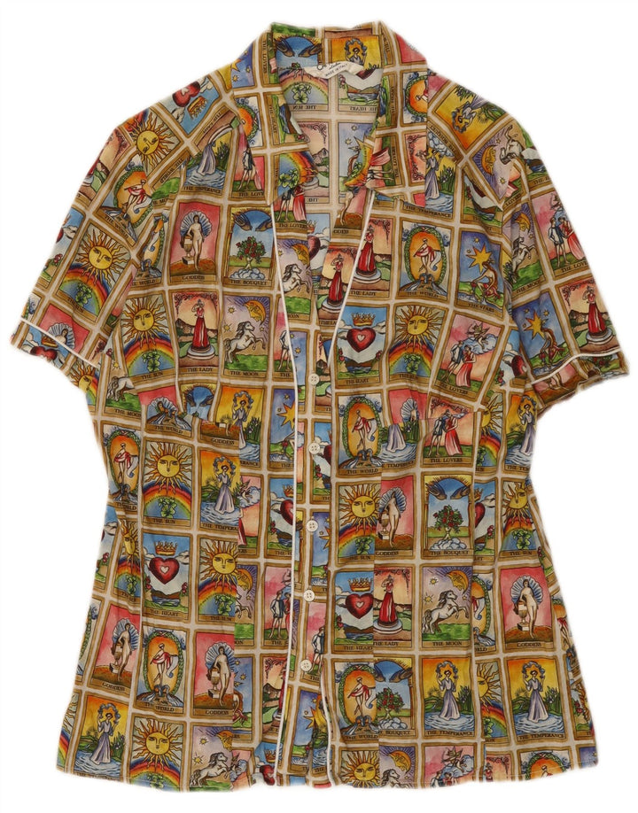Camicia grafica da donna Camomilla UK 12 Patchwork medio multicolore
