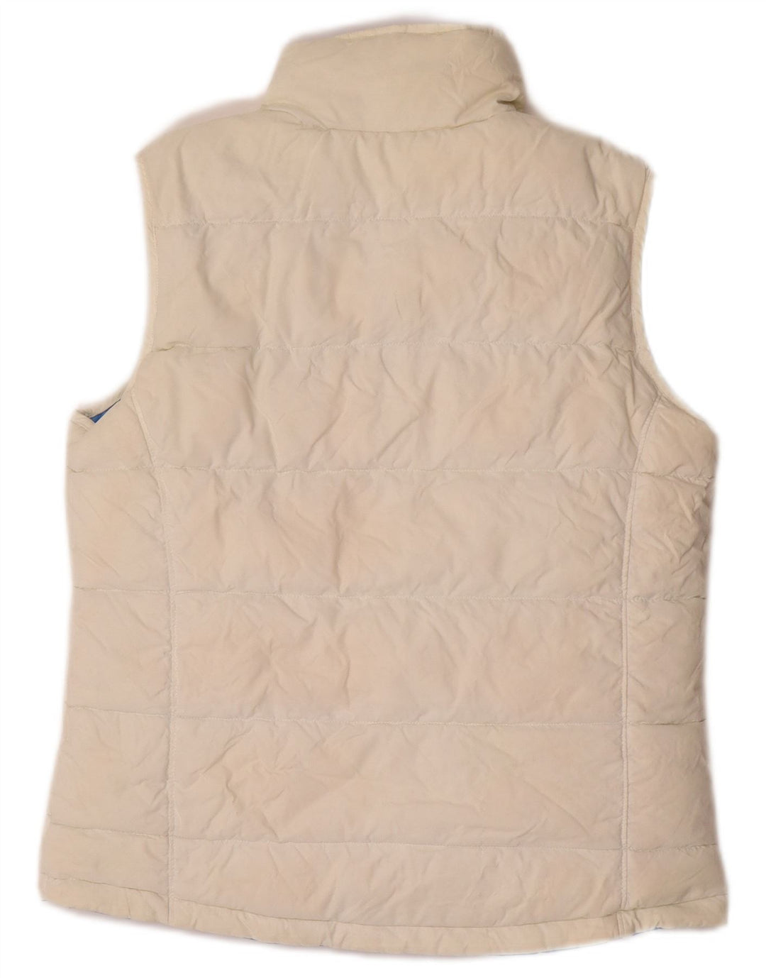 NIKE Womens Reversible Padded Gilet UK 8/10 Small Blue