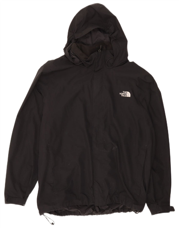 Giacca antipioggia da uomo con cappuccio The North Face UK 44 2XL poliestere nero