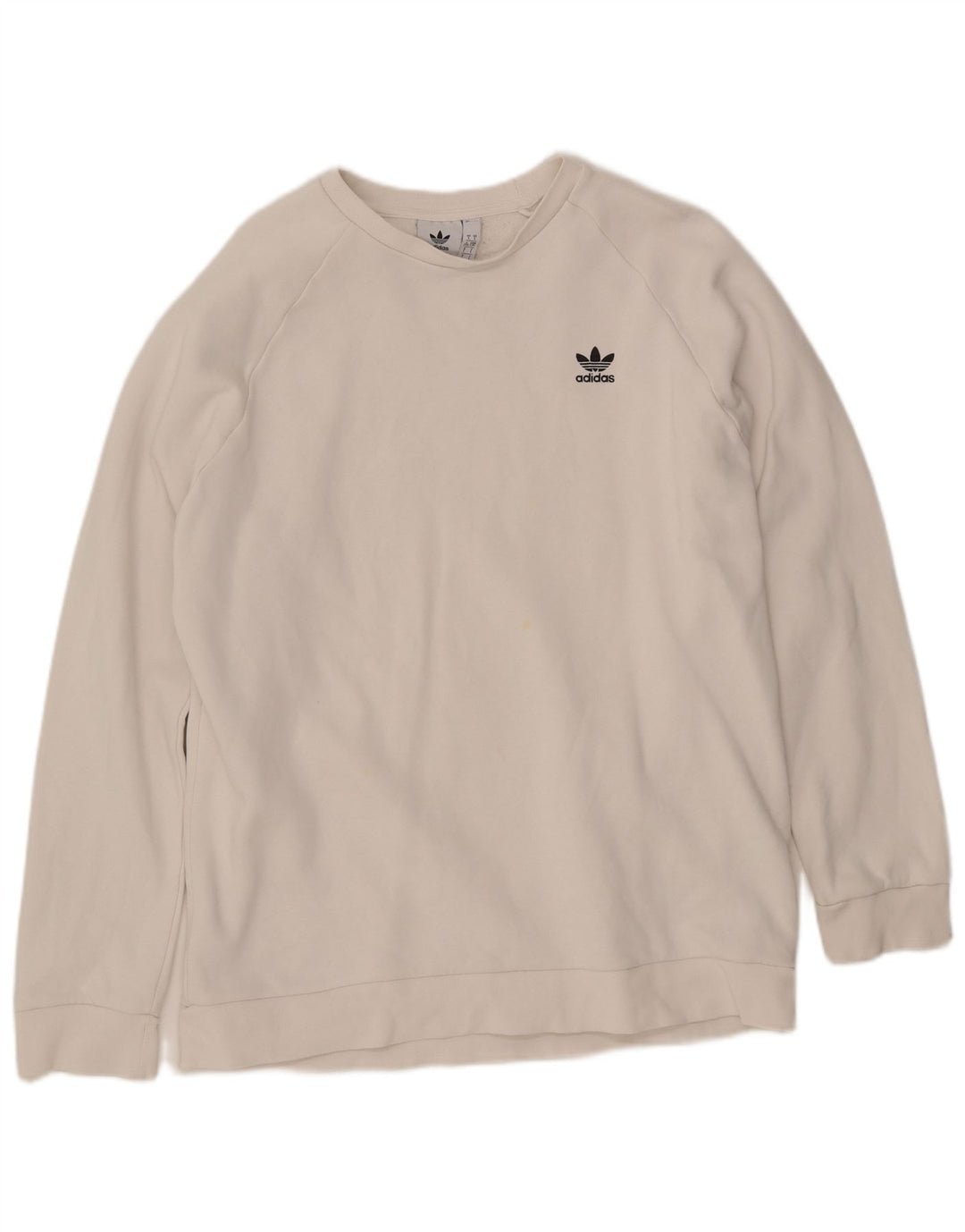 Felpa da uomo Primegreen ADIDAS, grande cotone bianco
