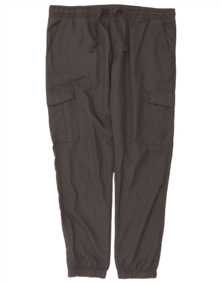 Pantaloni cargo da jogging da uomo French Connection XL W38 L29 Poliammide grigio