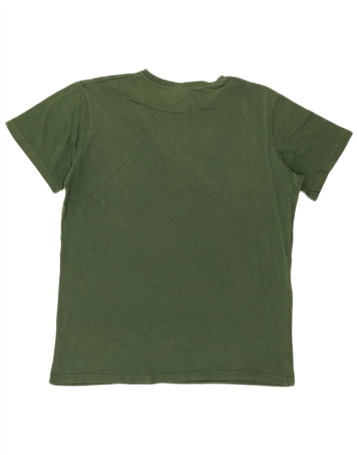 T-shirt grafica da uomo Errea Top grande verde