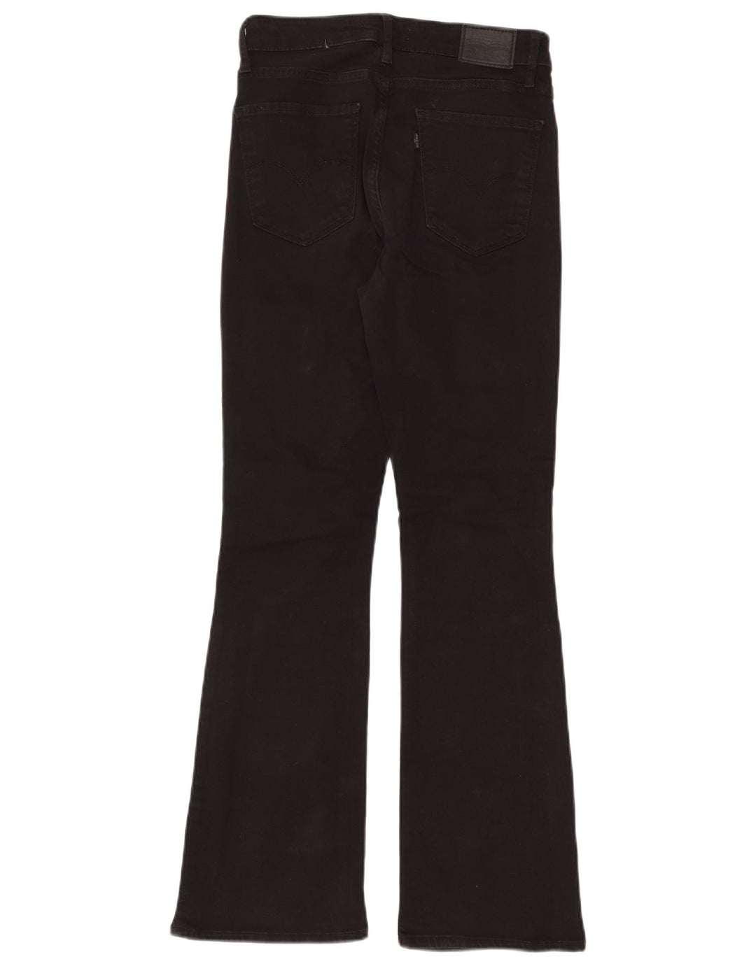 Jeans bootcut da donna LEVI'S a vita alta W29 L30 cotone nero