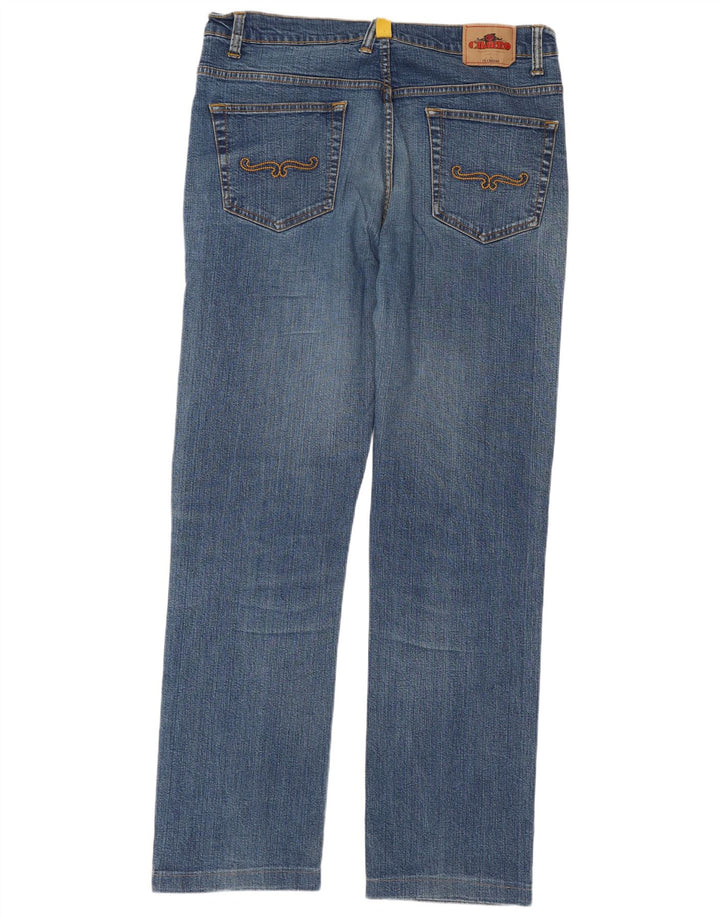 Jeans dritti da uomo Charro IT 50 Large W34 L31 Cotone blu
