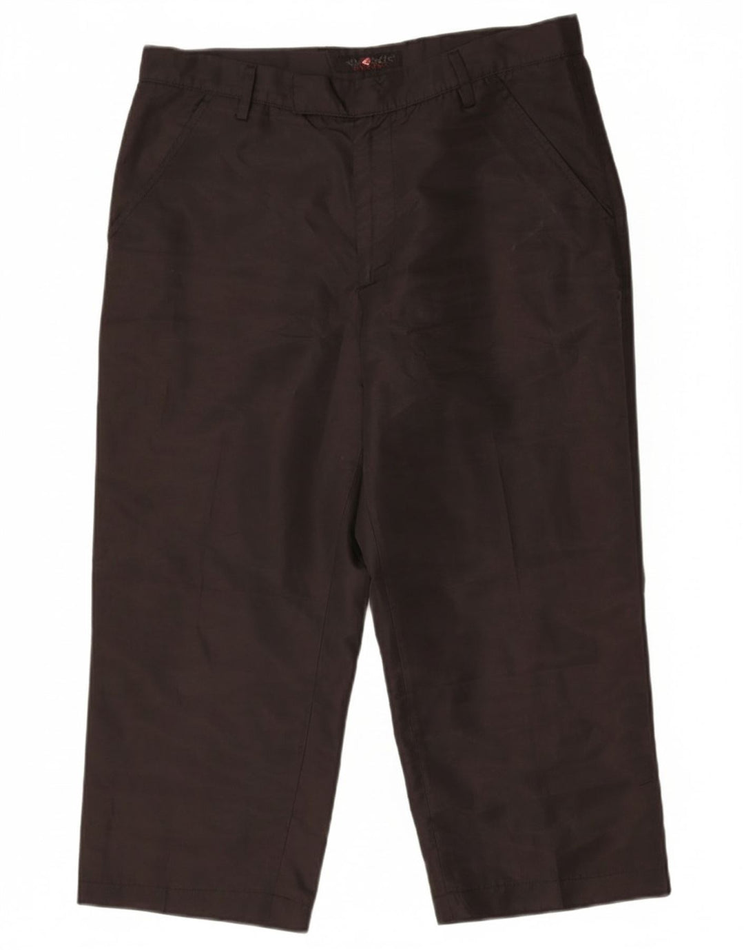 Pantaloni Capri a vita alta da donna Energie W33 L23 poliestere nero