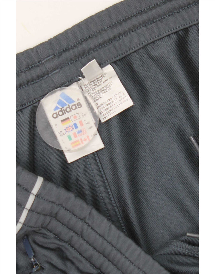 Pantaloni da tuta da uomo Adidas UK 42/44 Large Grigio Poliestere