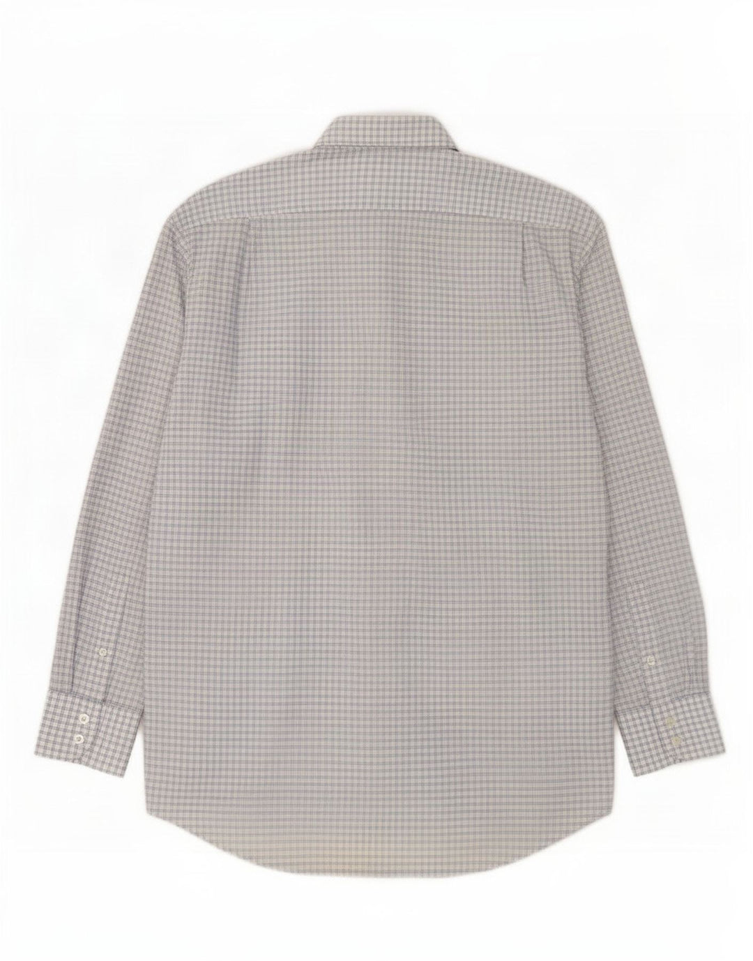 Camicia da uomo Lacoste taglia 42 grande cotone a quadri blu