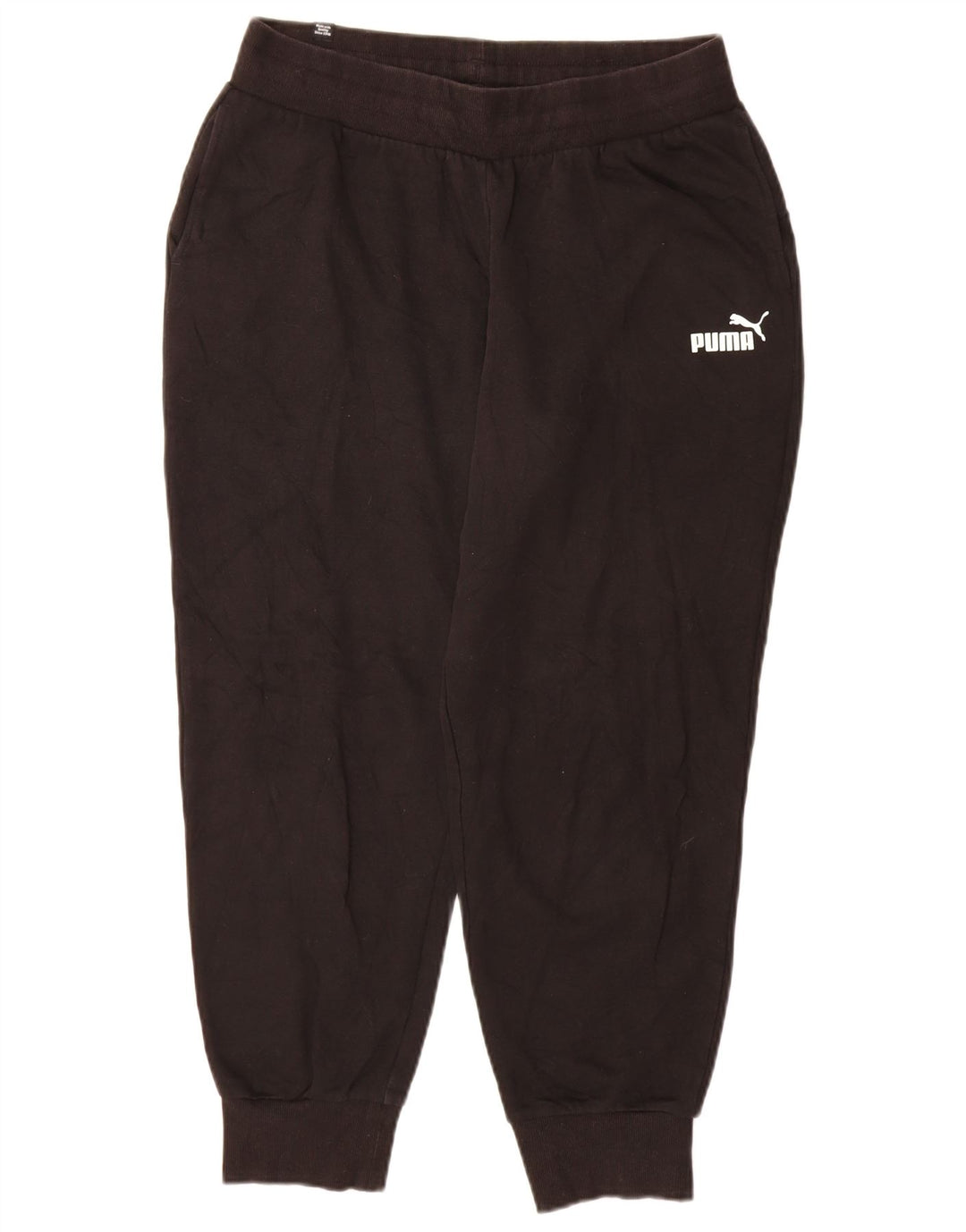 Pantaloni da tuta da uomo Puma Joggers Medium Black Cotton