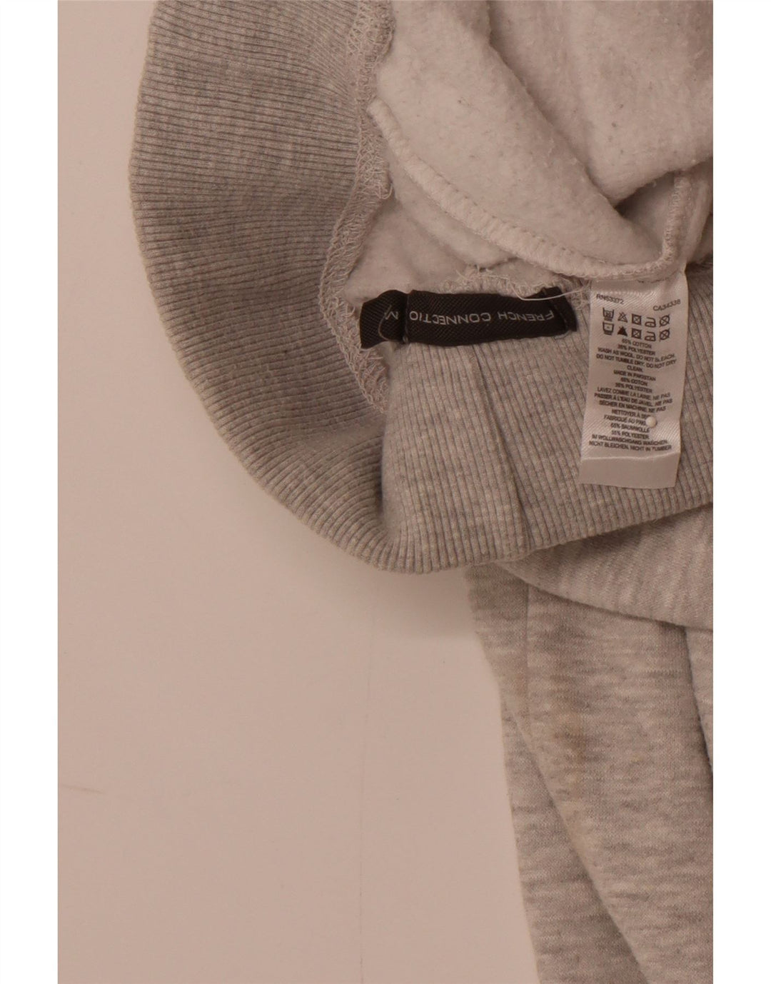 FRENCH CONNECTION Pantaloni da tuta da donna Joggers UK 12 Grigio medio