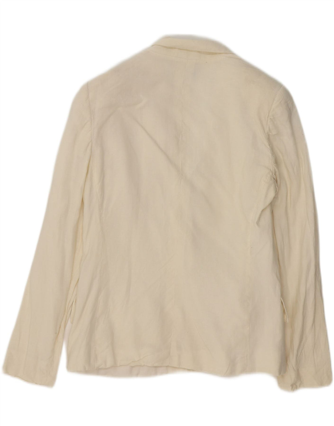 MONDRIAN Womens 1 Button Blazer Jacket IT 44 Medium White Vintage Mondrian and Second-Hand Mondrian from Messina Hembry 