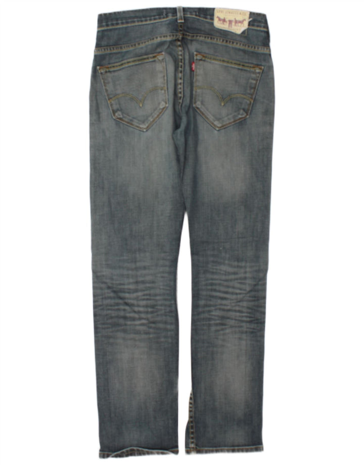 Levi's Uomo 504 Jeans dritti W30 L31 Blu Navy