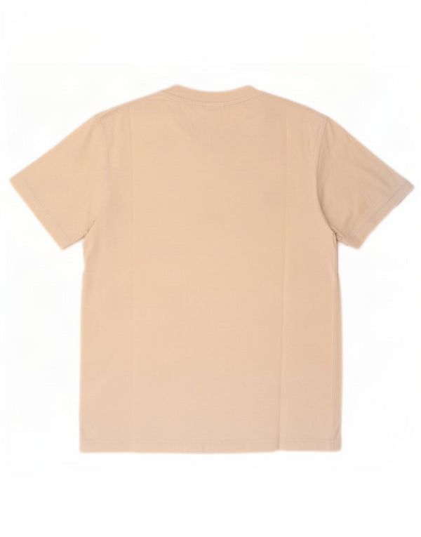 T-shirt da uomo Timberland Top piccola in cotone beige