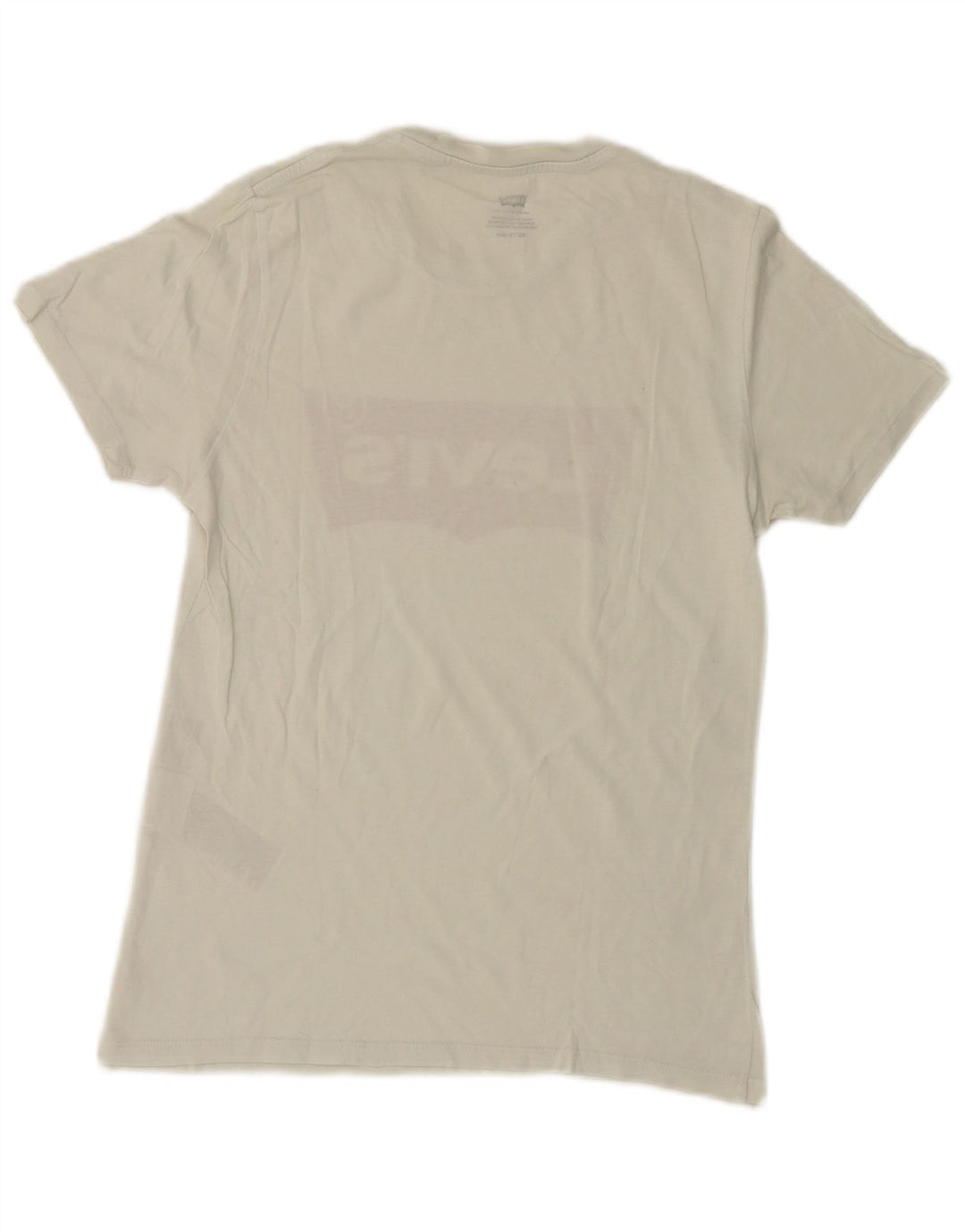 T-shirt grafica da uomo Levi's Top XS in cotone bianco