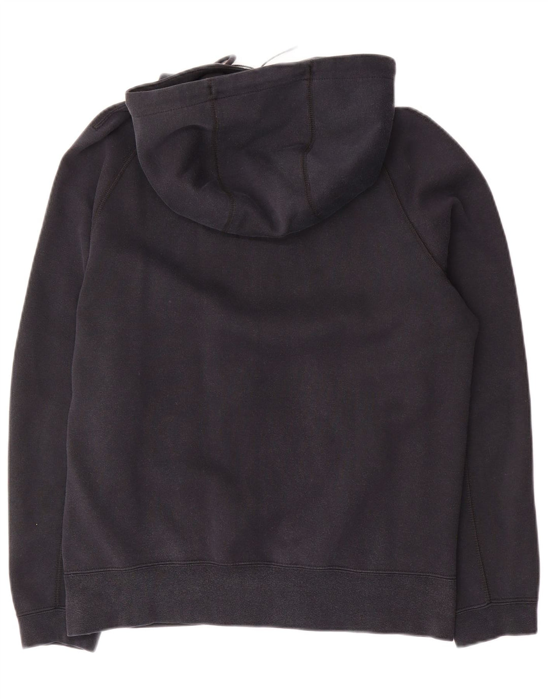 Felpa con cappuccio e zip Nike da uomo in cotone nero medio