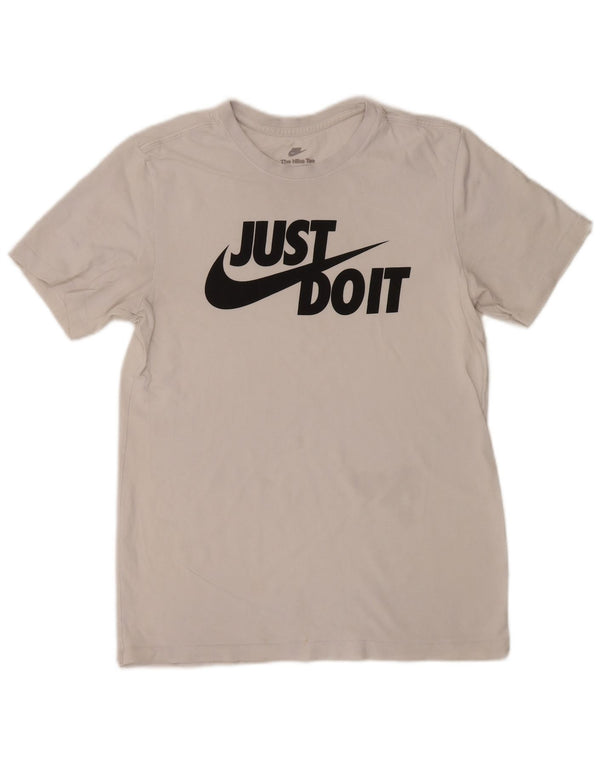 T-shirt grafica da uomo Nike Top piccola bianca