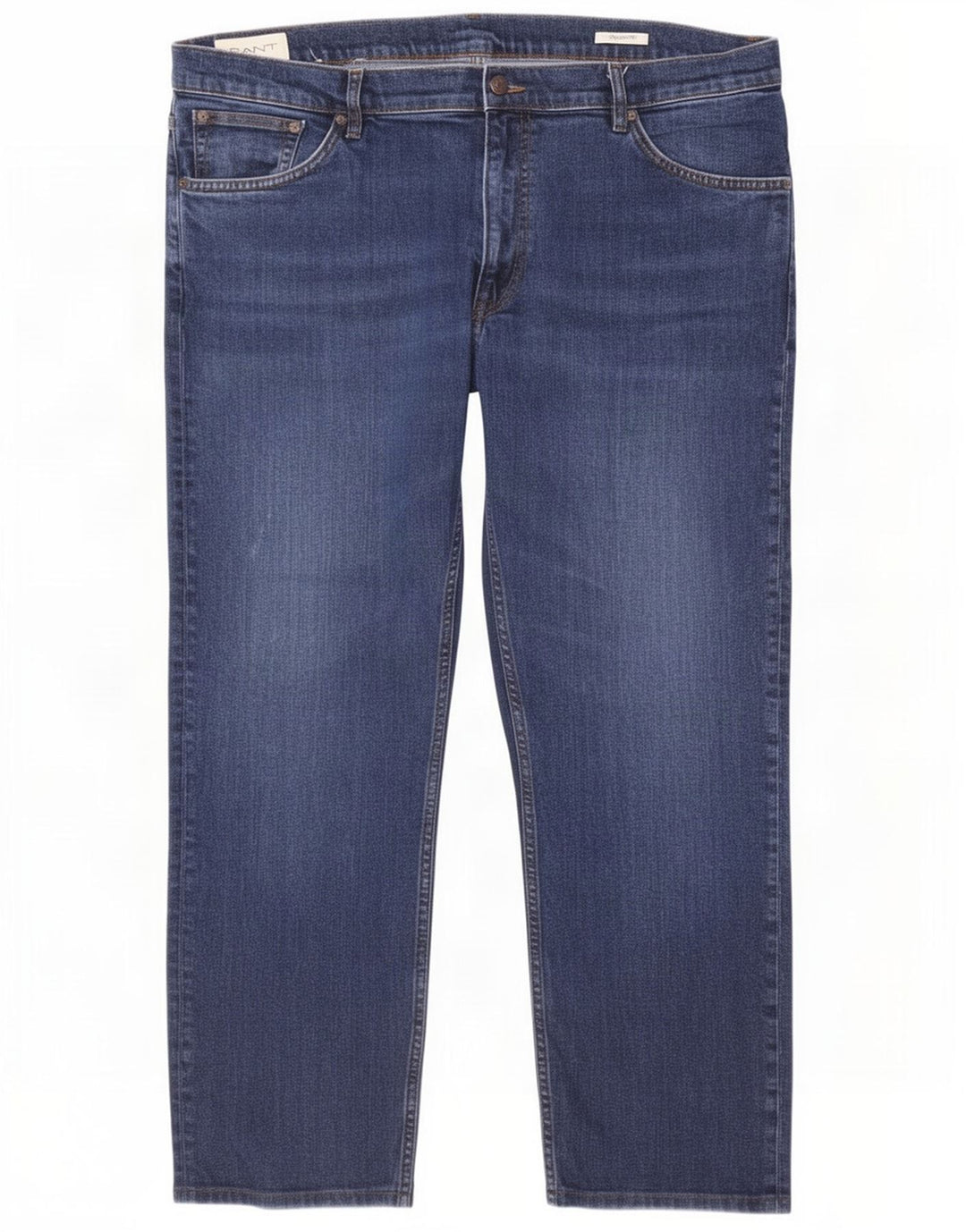 Jeans dritti da uomo vestibilità regolare Gant W42 L29 Blu
