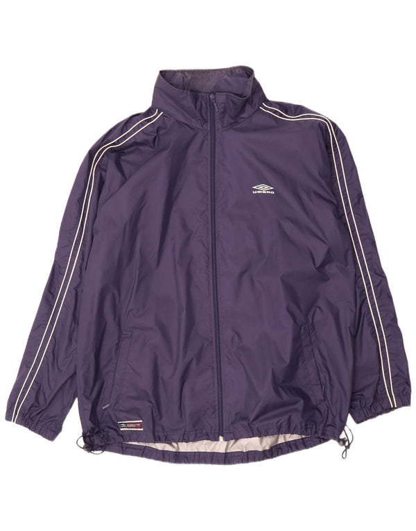 Giacca da tuta da uomo Umbro UK 42 XL Nylon blu navy