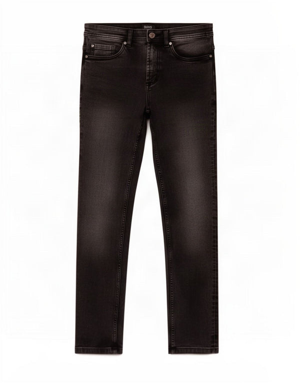 Jeans slim da uomo Dack's IT 44 XS W30 L30 Cotone grigio