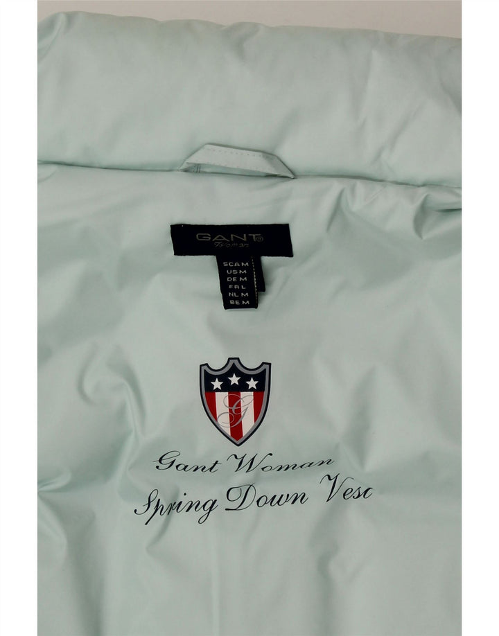 Gilet imbottito da donna GANT UK 14 medio turchese poliestere