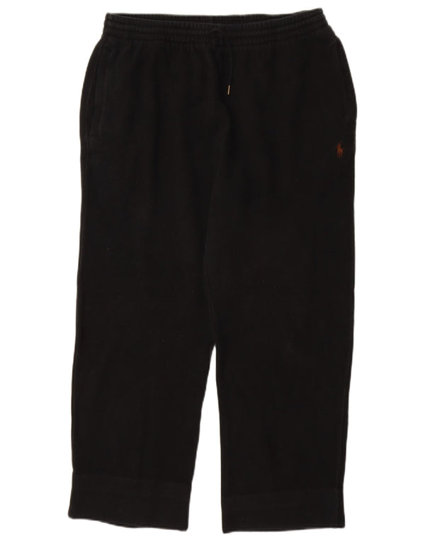 POLO RALPH LAUREN Pantaloni Tuta Uomo Medio Cotone Nero