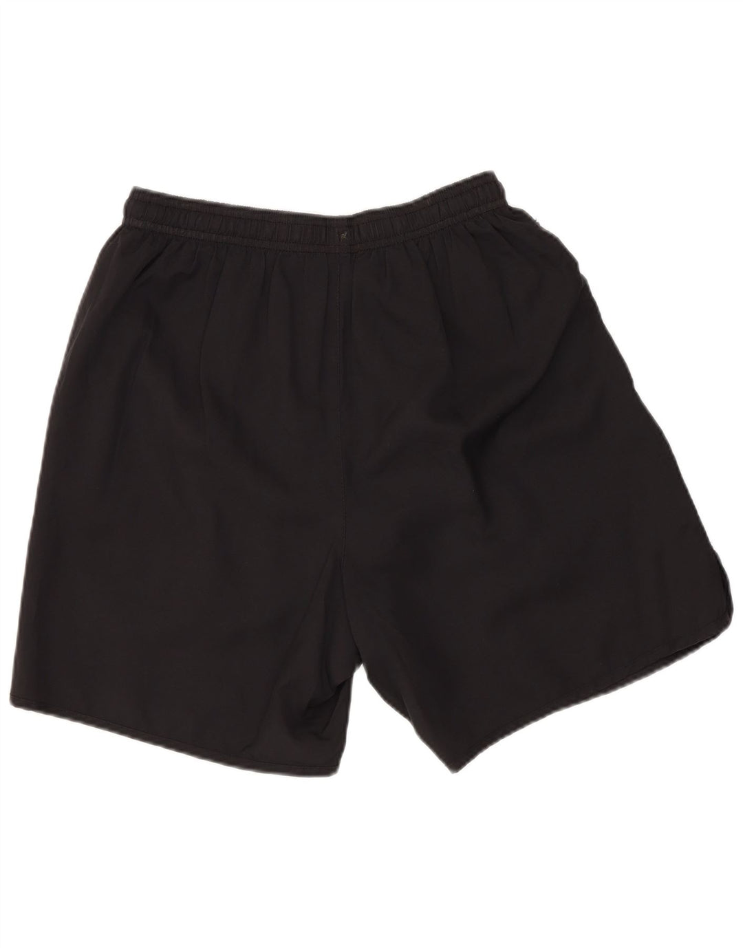 Pantaloncini sportivi regolari da uomo con grafica Umbro piccoli in poliestere nero