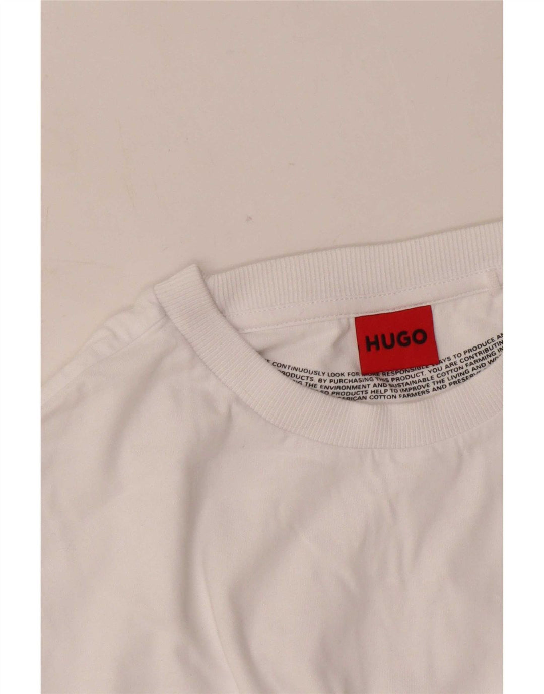 T-shirt grafica da uomo Hugo Boss Top bianco medio