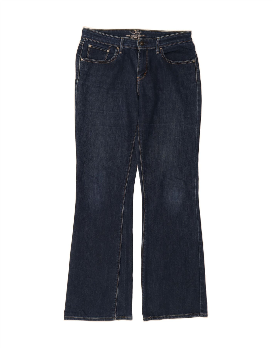 LEVI'S Womens Demi Curve Classic Fit Bootcut Jeans W30 L33 Blue Vintage Levi's and Second-Hand Levi's from Messina Hembry 