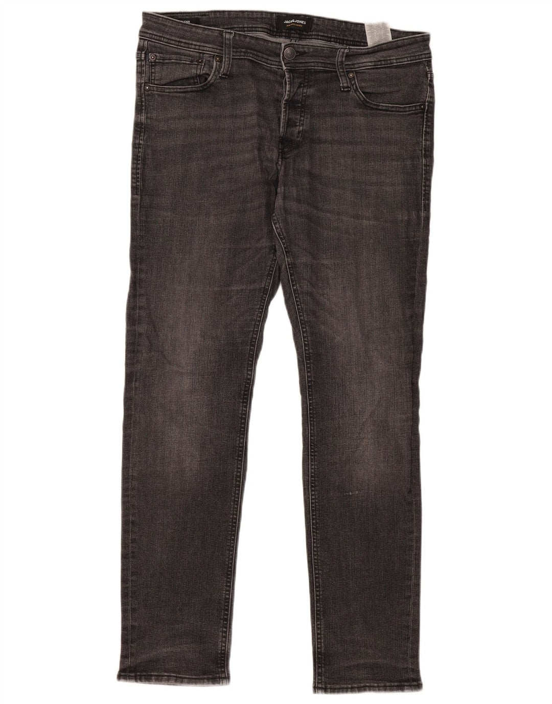 JACK & JONES Jeans slim da uomo GLENN W34 L32 in cotone grigio