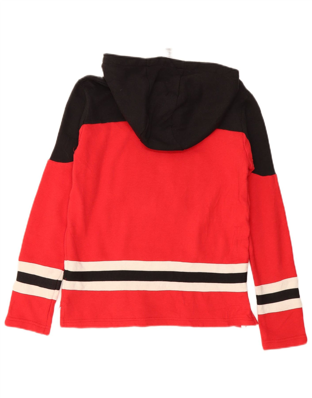 Maglione con cappuccio NHL Chicago Blackhawks da bambino 10-11 anni rosso medio