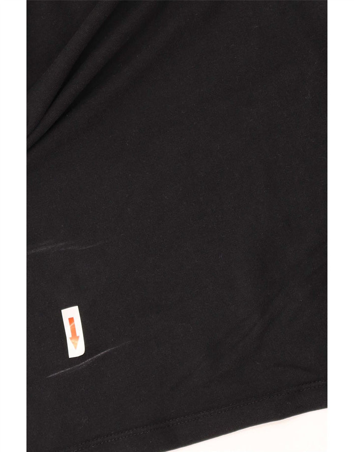 T-shirt da uomo Jack & Jones Top grande in cotone nero