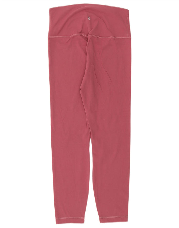 Leggings da donna LULULEMON US 8 rosa medio