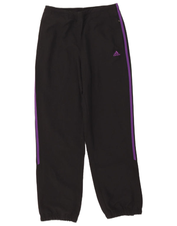 Pantaloni da tuta da donna Adidas Joggers UK 12 Medium Nero Poliestere