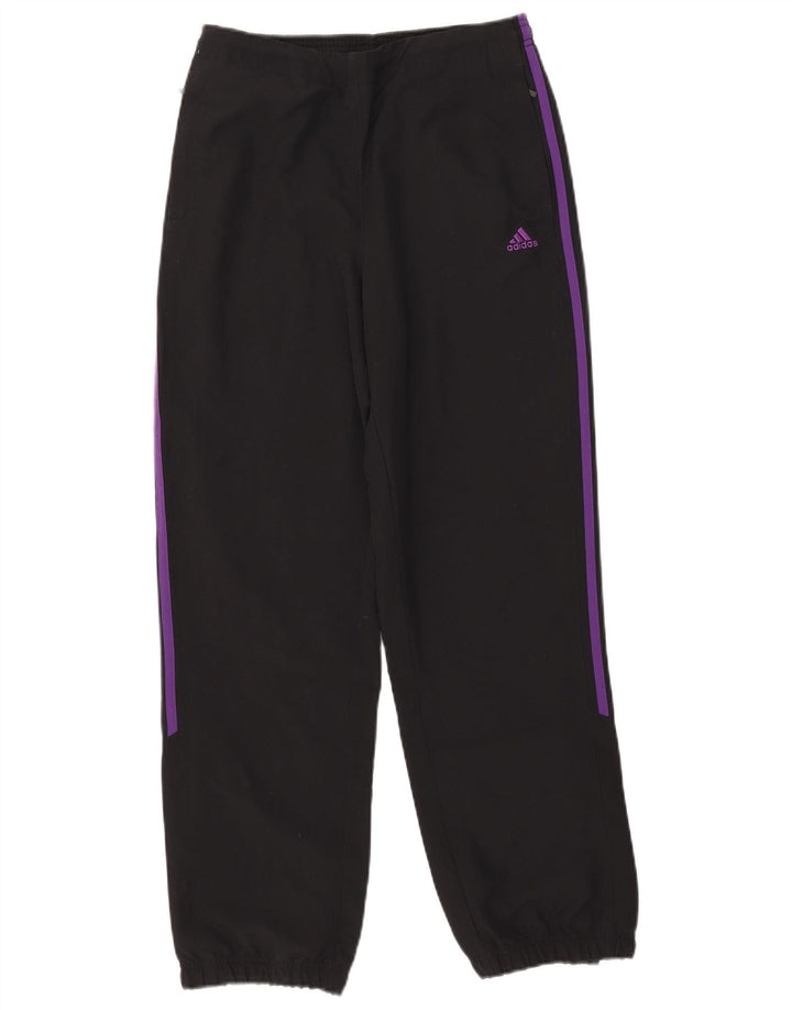 Pantaloni da tuta da donna Adidas Joggers UK 12 Medium Nero Poliestere