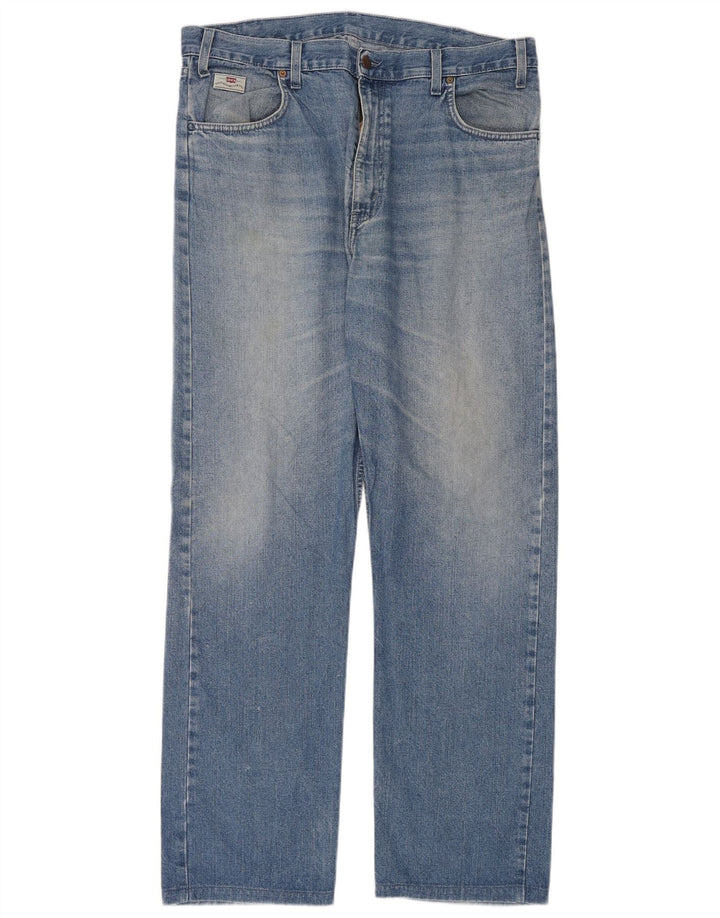 Jeans dritti da uomo Levi's W38 L34 Blu