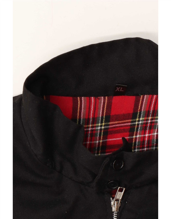 Giubbotto bomber vintage da uomo UK 42 XL nero