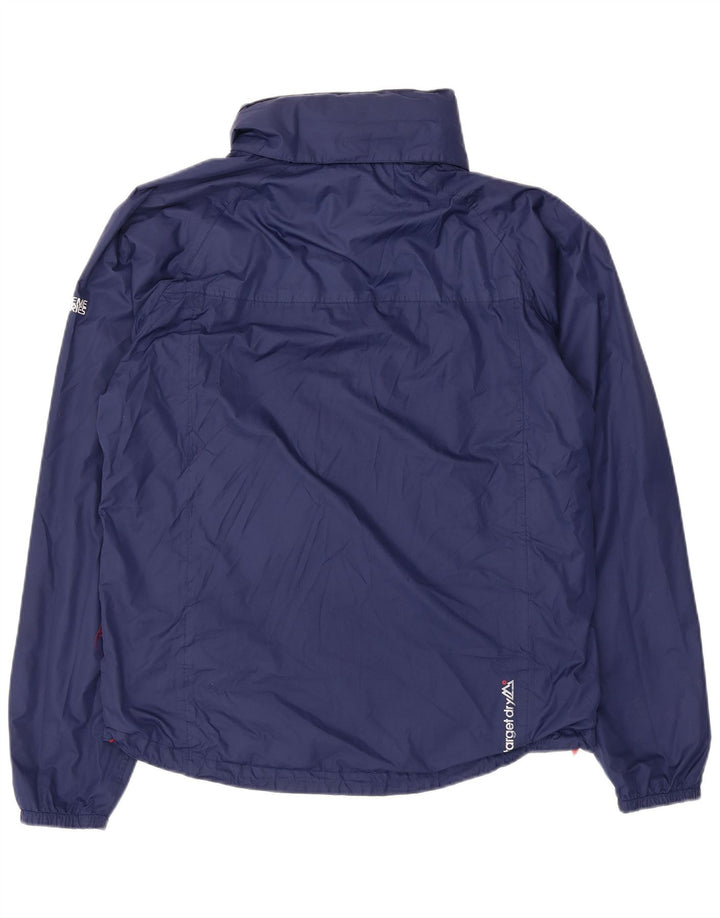 Giacca antipioggia con cappuccio da uomo Target Dry UK 38 poliestere medio blu navy