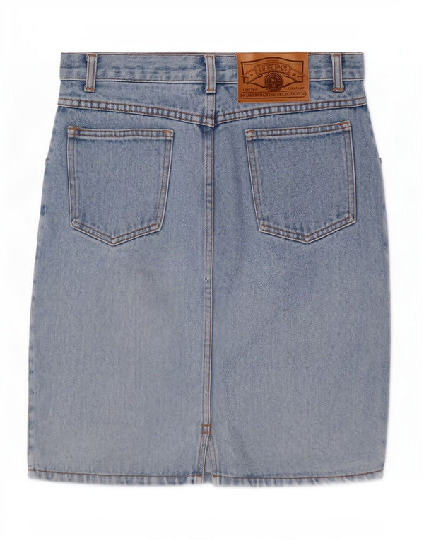 Gonna in denim da donna Jep W26 piccola in cotone blu